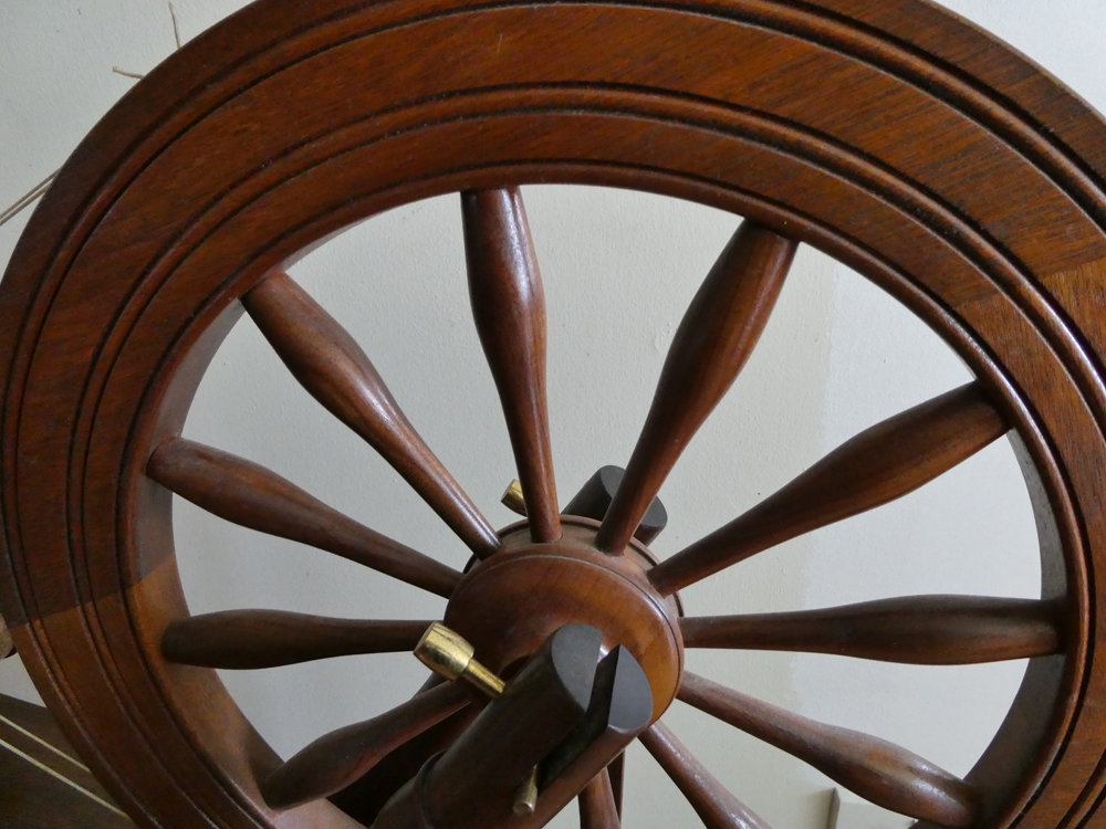 Granville Swanney spinning wheel drive wheel