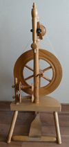 Hamish Poulson Shetland spinning wheel